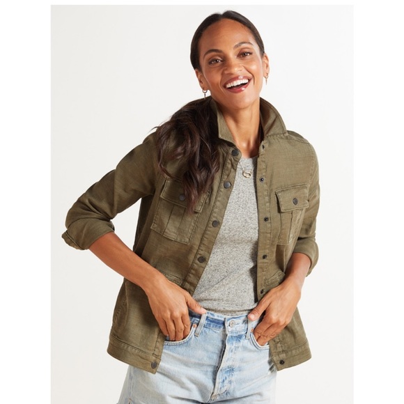 Level 99 Gina Utility Shacket 